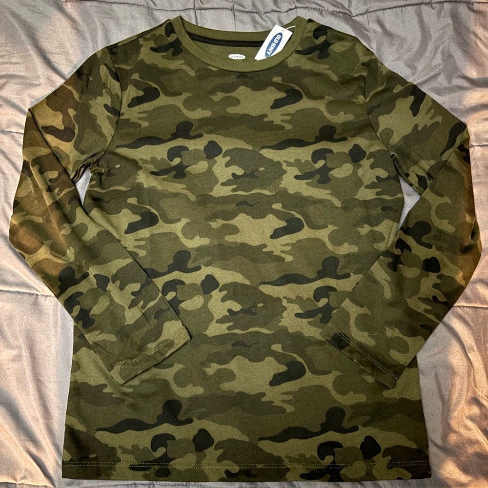 Men's Camouflage Long Sleeve Shirt